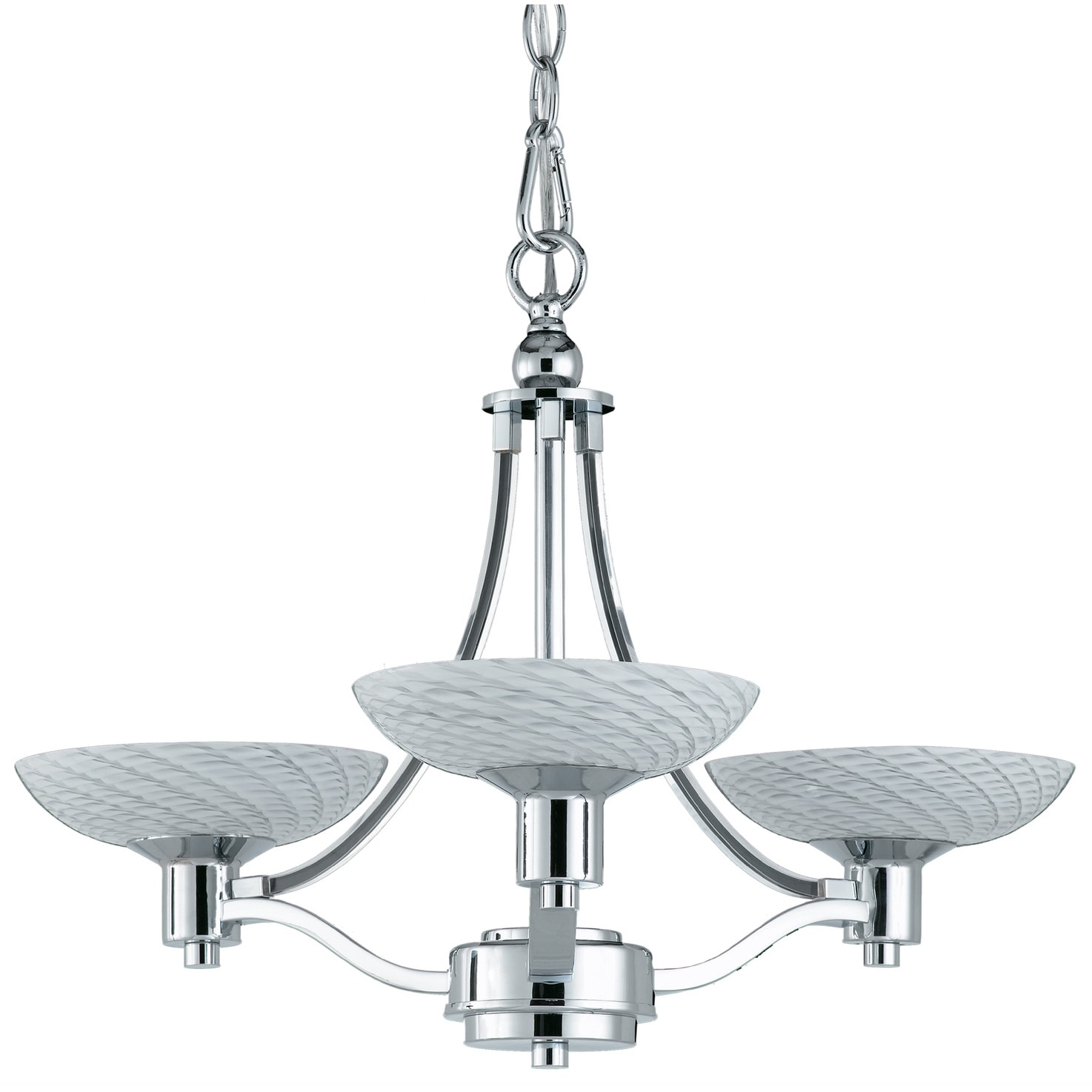 Contemporary 3-light Polished Chrome Chandelier - Chandeliers For Bedrooms by Overstock.com