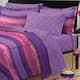 Tie Dye Purple  Pink 7-piece Bed In A Bag With Sheet Set - On Sale 