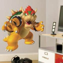 slide 2 of 3, RoomMates Nintendo Bowser Peel and Stick Giant Wall Decal - Multi