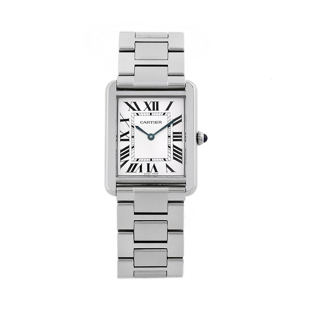 Cartier Men's Tank Solo Stainless Steel Watch