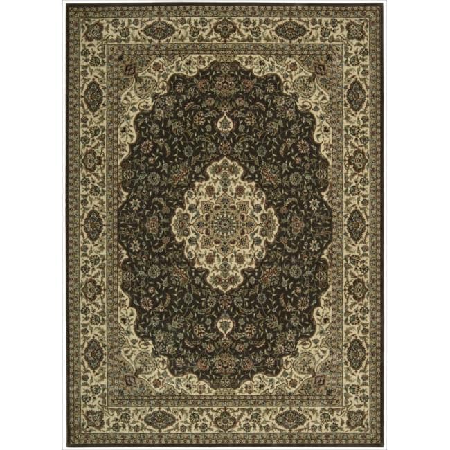 Nourison Persian Arts Brown Polyacrylic Rug (36 X 56)