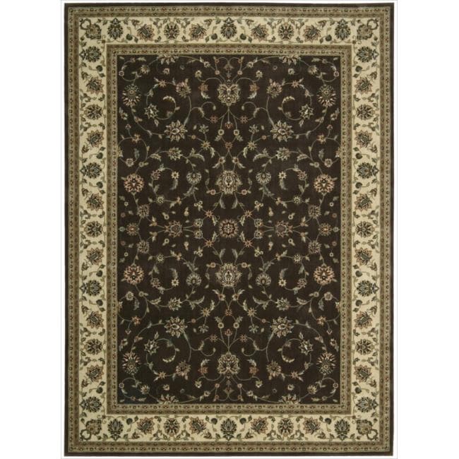 Nourison Persian Arts Brown Area Rug (96 X 13)