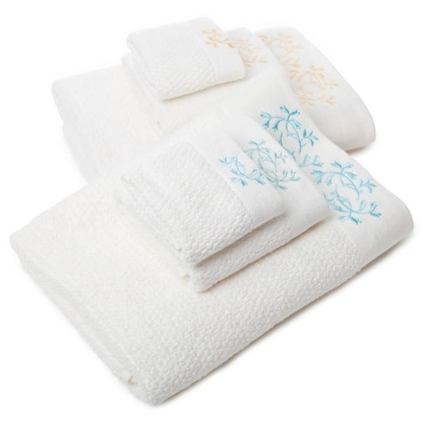 Eileen West Florentine Embroidered 6-piece Towel Set