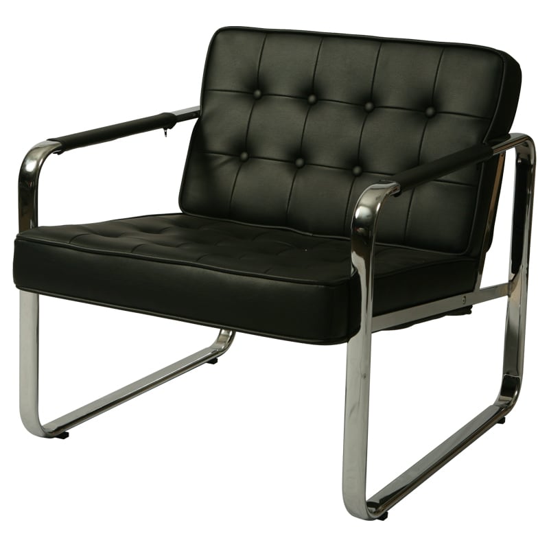 Tibet Black Club Chair