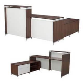 Shop Onedesk Ada Compliant Reception Desk With Low Credenza