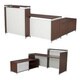 OneDesk ADA Compliant Reception Desk with Low Credenza - Free Shipping ...