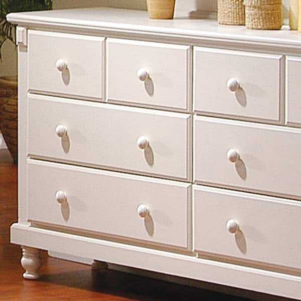 Shop Tribecca Home Macedonia White Dresser Free Shipping Today