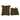 Sage 2-Piece Reversible Corduroy Rocking Chair Cushion Set
