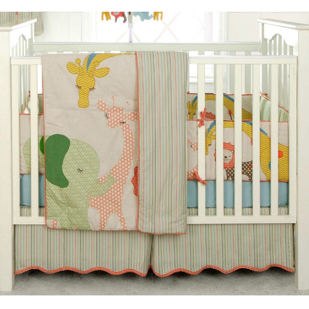 Bananafish Migi Circus 3 piece Crib Bedding Set