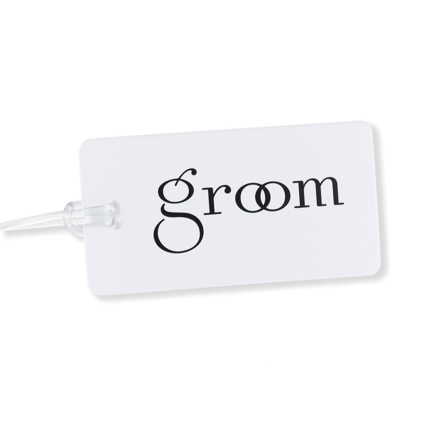 Groom Luggage Tag