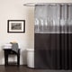 preview thumbnail 1 of 57, Silver Orchid Gregor Abstract Night Sky Two-tone Shower Curtain