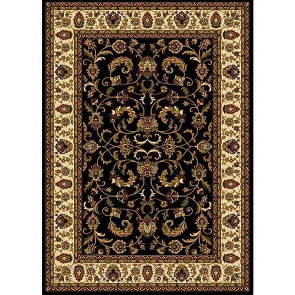 Home Dynamix Royalty Collection Traditional Machine Made Polypropylene Area Rug (5'2 x 7'2)