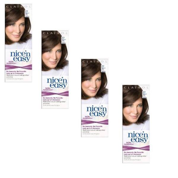 Shop Uk Lovingcare Nice N Easy 77 Medium Ash Brown Hair Color