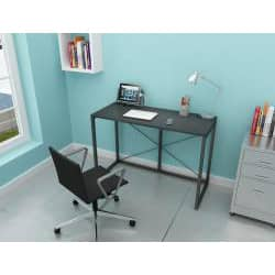 Shop Atlantic Black Tech Desk Free Shipping Today Overstock