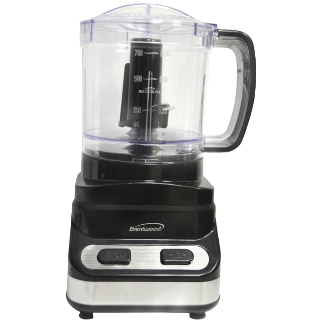 Brentwood FP-549BK 3-Cup Food Processor, Black - Brentwood Appliances