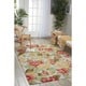preview thumbnail 1 of 7, Nourison Fantasy Transitional Floral Area Rug