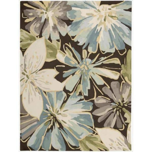 Nourison Fantasy Abstract French Country Floral Area Rug