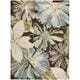 preview thumbnail 3 of 19, Nourison Fantasy Abstract French Country Floral Area Rug 5' x 7'6" - Chocolate - Runner/Rectangle