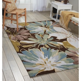 Nourison Fantasy Abstract French Country Floral Area Rug