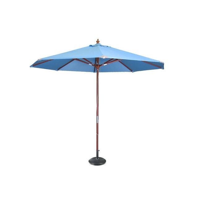 Lauren & Company Light Blue Market Umbrella (9')