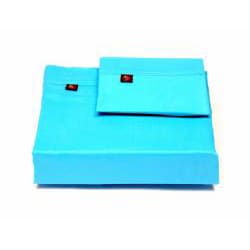 Steve Madden Steve Madden Microfiber Sheet Set Blue Size Twin