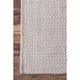 preview thumbnail 5 of 52, nuLOOM Handmade Flatweave Diamond Natural Cotton Area Rug