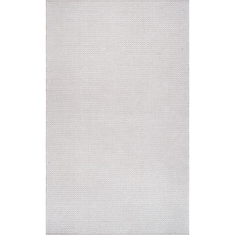 Brooklyn Rug Co Lorretta Geometric Cotton Area Rug