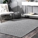 preview thumbnail 15 of 52, nuLOOM Handmade Flatweave Diamond Natural Cotton Area Rug