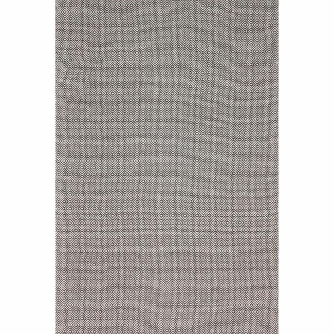 Nuloom Handmade Flatweave Diamond Grey Cotton Rug (5 X 8) (IvoryStyle ContemporaryPattern AbstractTip We recommend the use of a non skid pad to keep the rug in place on smooth surfaces.All rug sizes are approximate. Due to the difference of monitor col