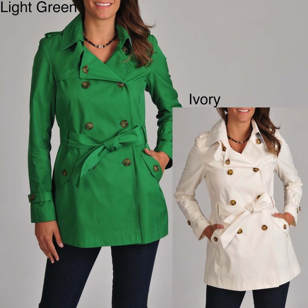 tommy hilfiger green women's coat