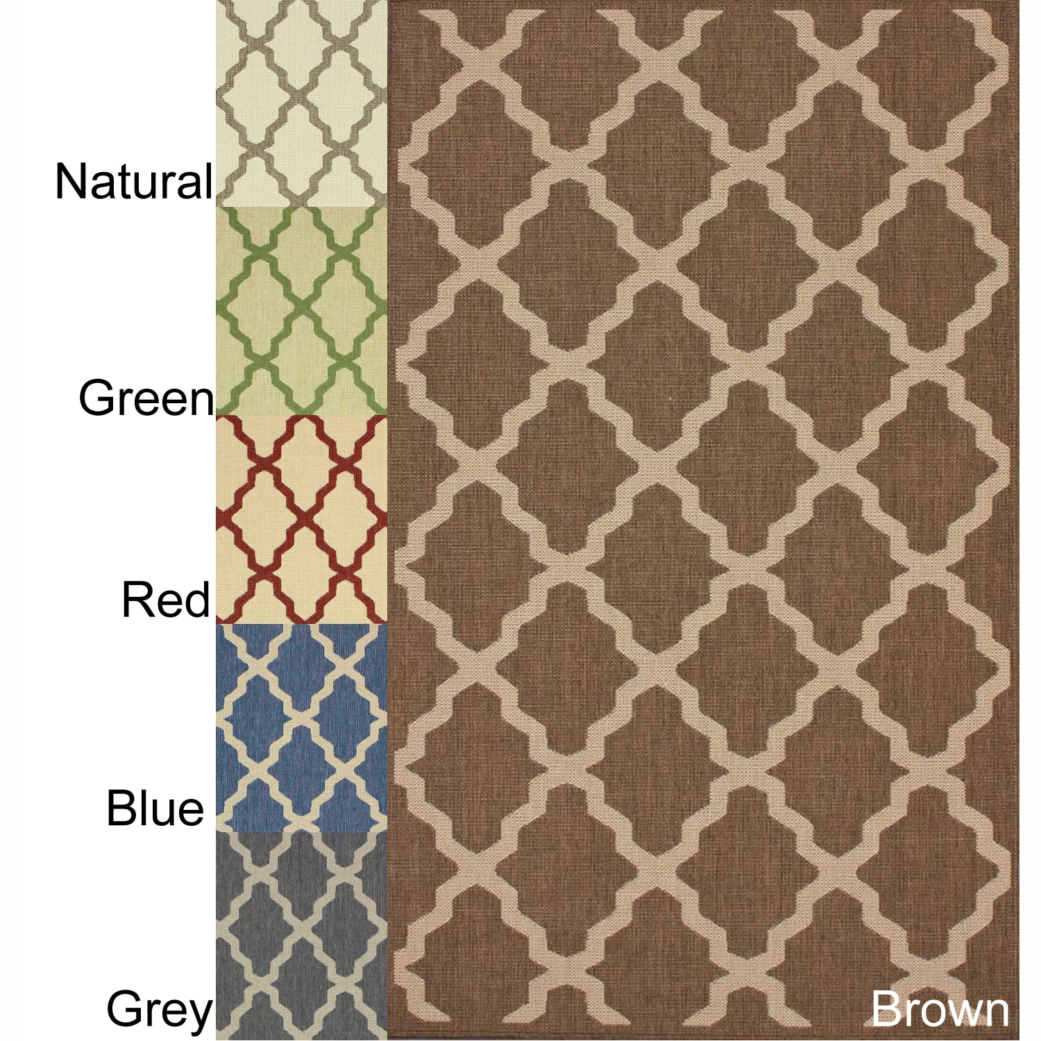 Nuloom Outdoor Moroccan Trellis Rug (53 X 79)