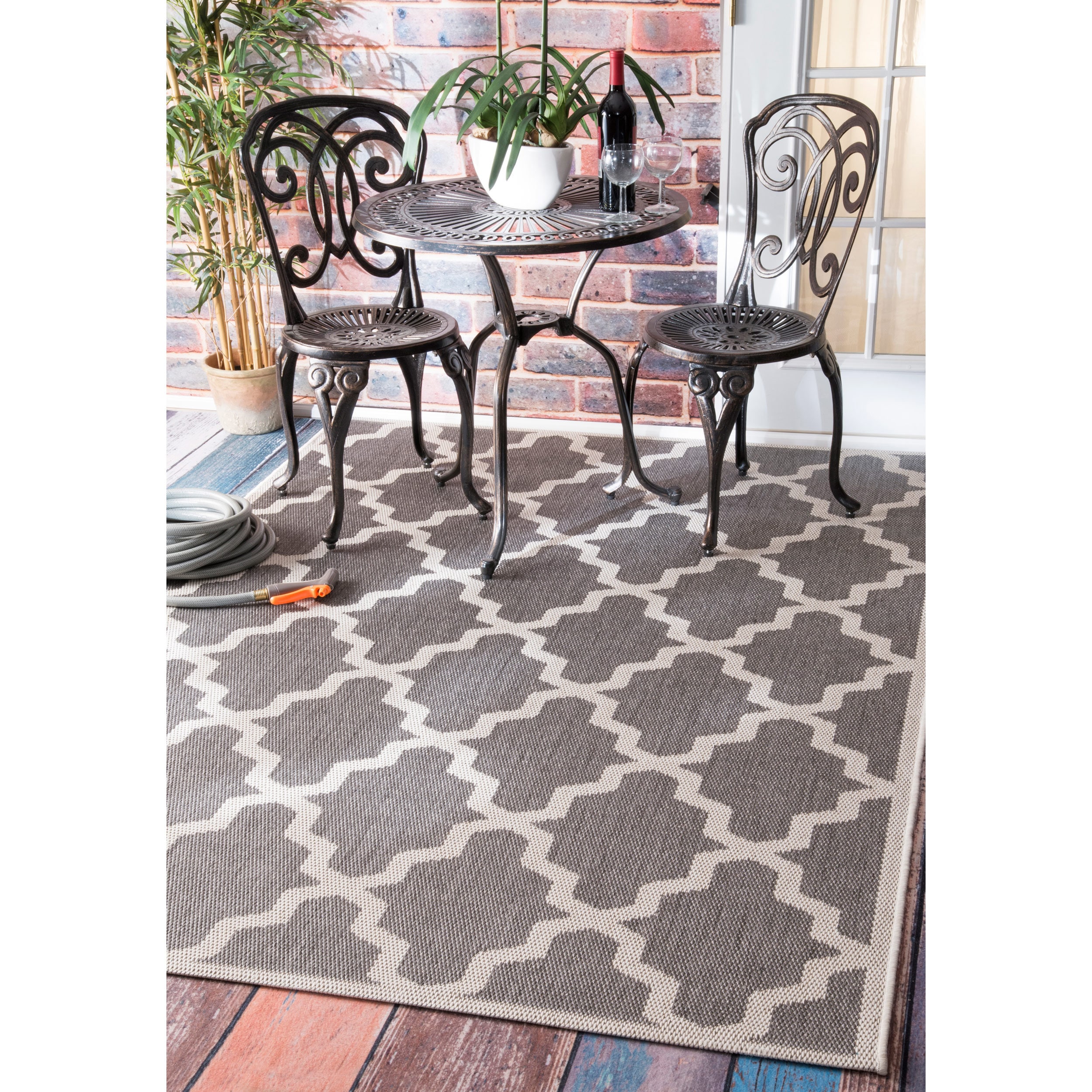 Nuloom Outdoor Moroccan Trellis Rug (8 X 11)