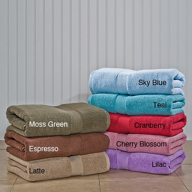 Calcot Supima Cotton Zero Twist 3-piece Towel Set