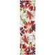 preview thumbnail 19 of 19, Nourison Fantasy Abstract French Country Floral Area Rug 2' 3" x 8' - Ivory - Runner