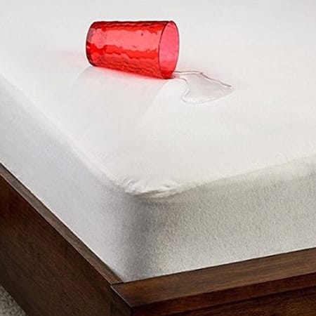 Christopher Knight Cotton Waterproof Full Mattress Protector - White