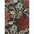 Artist's Loom Hand-tufted Transitional Floral Wool Rug (5'x7')