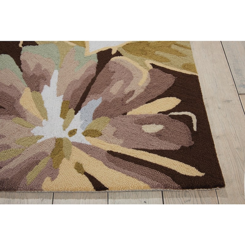 Nourison Fantasy Abstract French Country Floral Area Rug