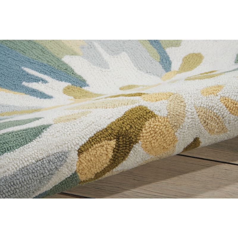 Nourison Fantasy Abstract French Country Floral Area Rug