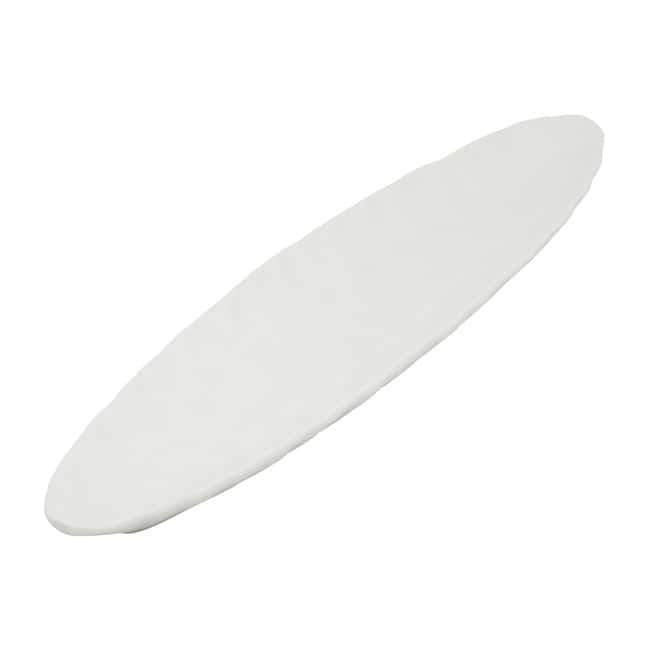 Red Vanilla Marble Olive Tray 12.25" x 2.5" (Set of 3)