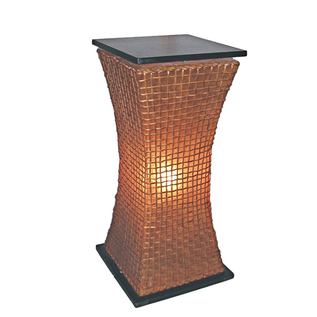 Modern Curves Pedestal Lamp