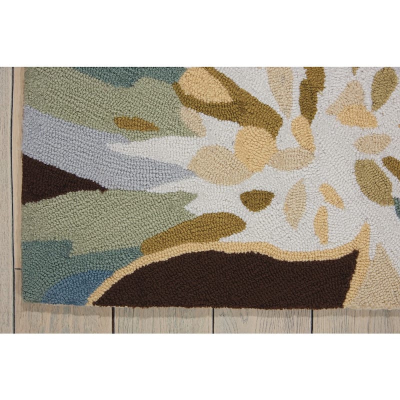 Nourison Fantasy Abstract French Country Floral Area Rug