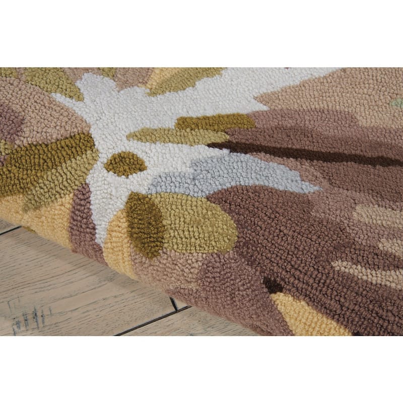 Nourison Fantasy Abstract French Country Floral Area Rug