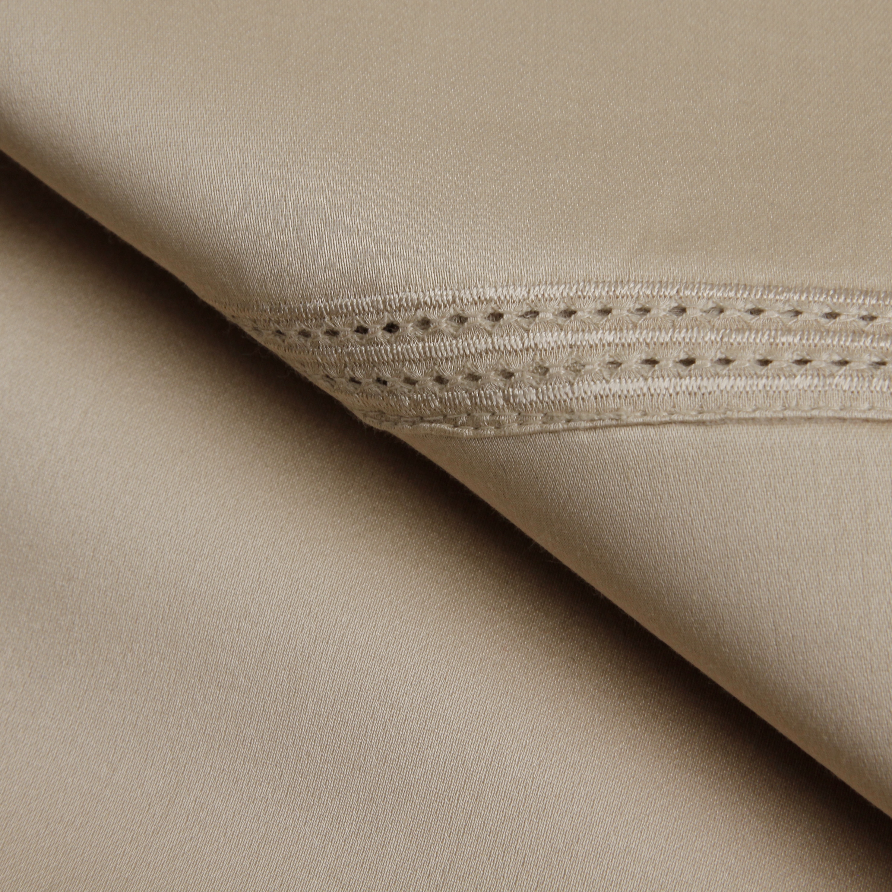 Westport Linens Inc Hemstitch Embroidery Egyptian Cotton 800 Thread Count Sheet Set Or Pillowcase Separates Brown Size Queen