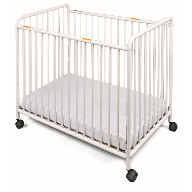 Foundations Chelsea Non folding Steel Compact Slatted Crib