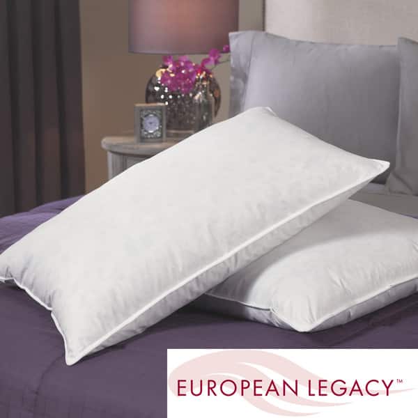 European Legacy Ultimate Comfort Euro-Down Blend Pillows (Set of 2 ...