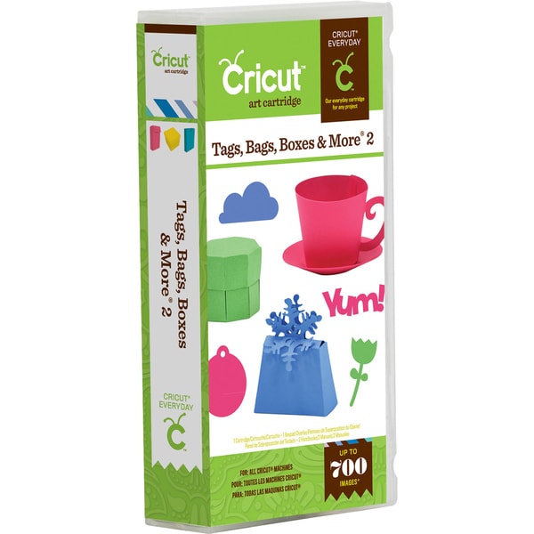 Cricut 'Tags, Bags, Boxes & More' #2 Cartridge