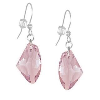 Handmade Crystal Earrings Find Great Jewelry Deals Ping At Handmade Jewelry By Dawn Pink Crystal Galactic Sterling Silver Earrings Usa