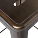 I Love Living 30-inch Vintage and Gunmetal Bar Stools (Set of 2) - Thumbnail 7