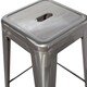 I Love Living 30-inch Vintage and Gunmetal Bar Stools (Set of 2) - Thumbnail 8