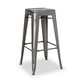 I Love Living 30-inch Vintage and Gunmetal Bar Stools (Set of 2) - Thumbnail 5